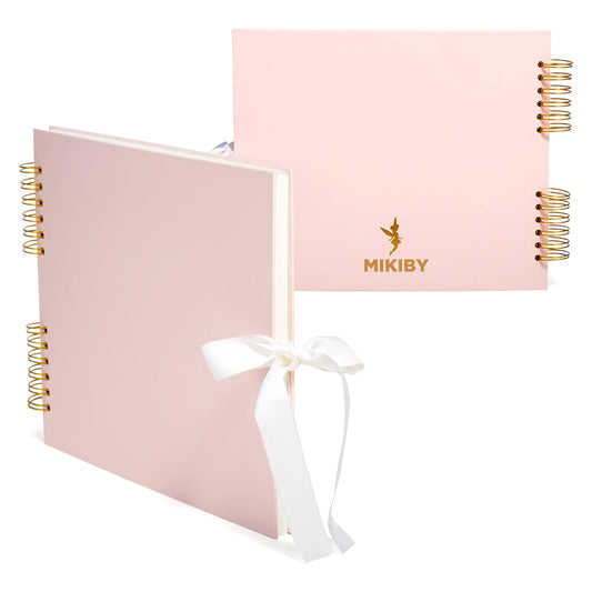 MIKIBY Q-445 12x10 Pink Scrapbook Album Memory Book