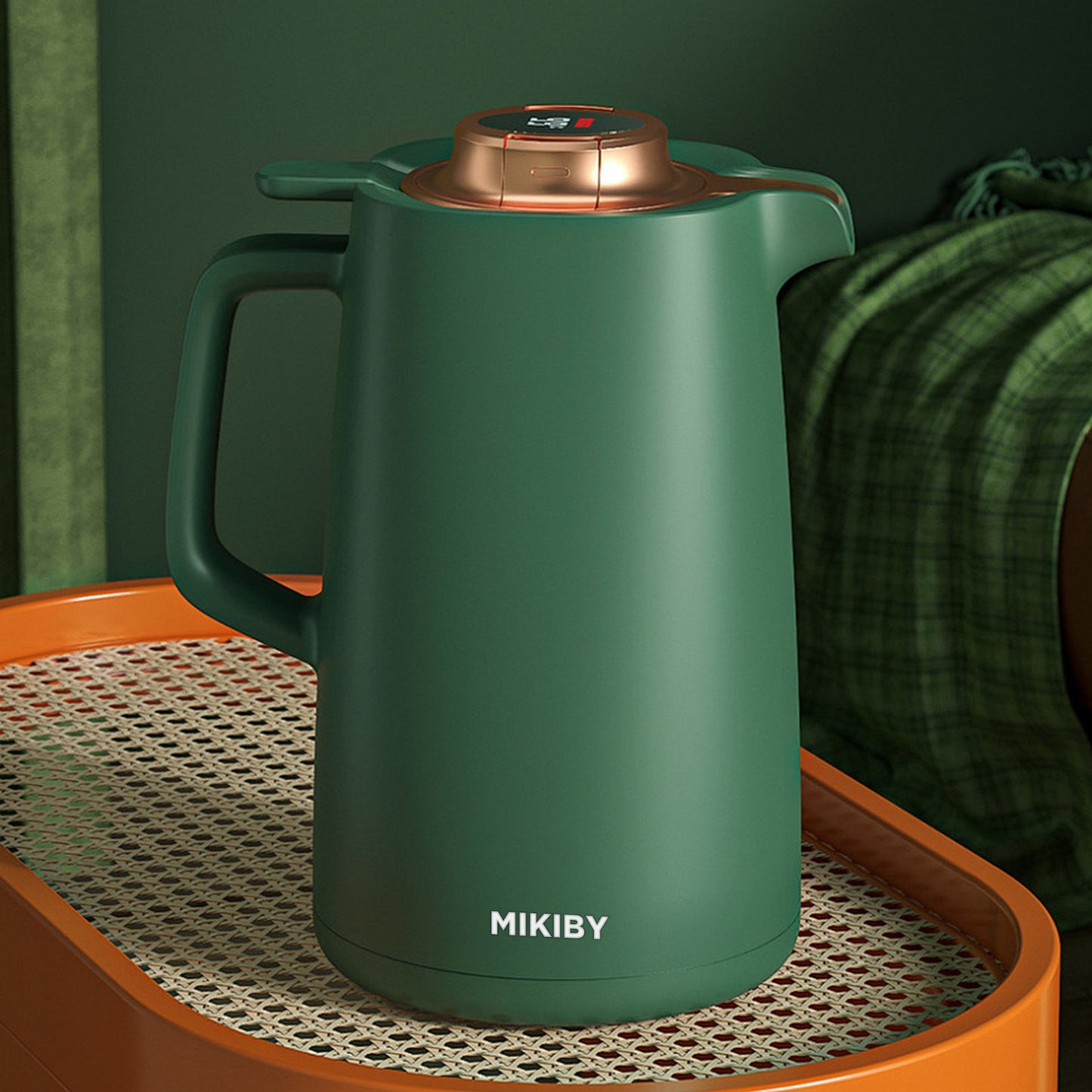 MIKIBY B13 Portable Electric Kettle Mug Travel Small Water Boiler Cup with Temperature Control