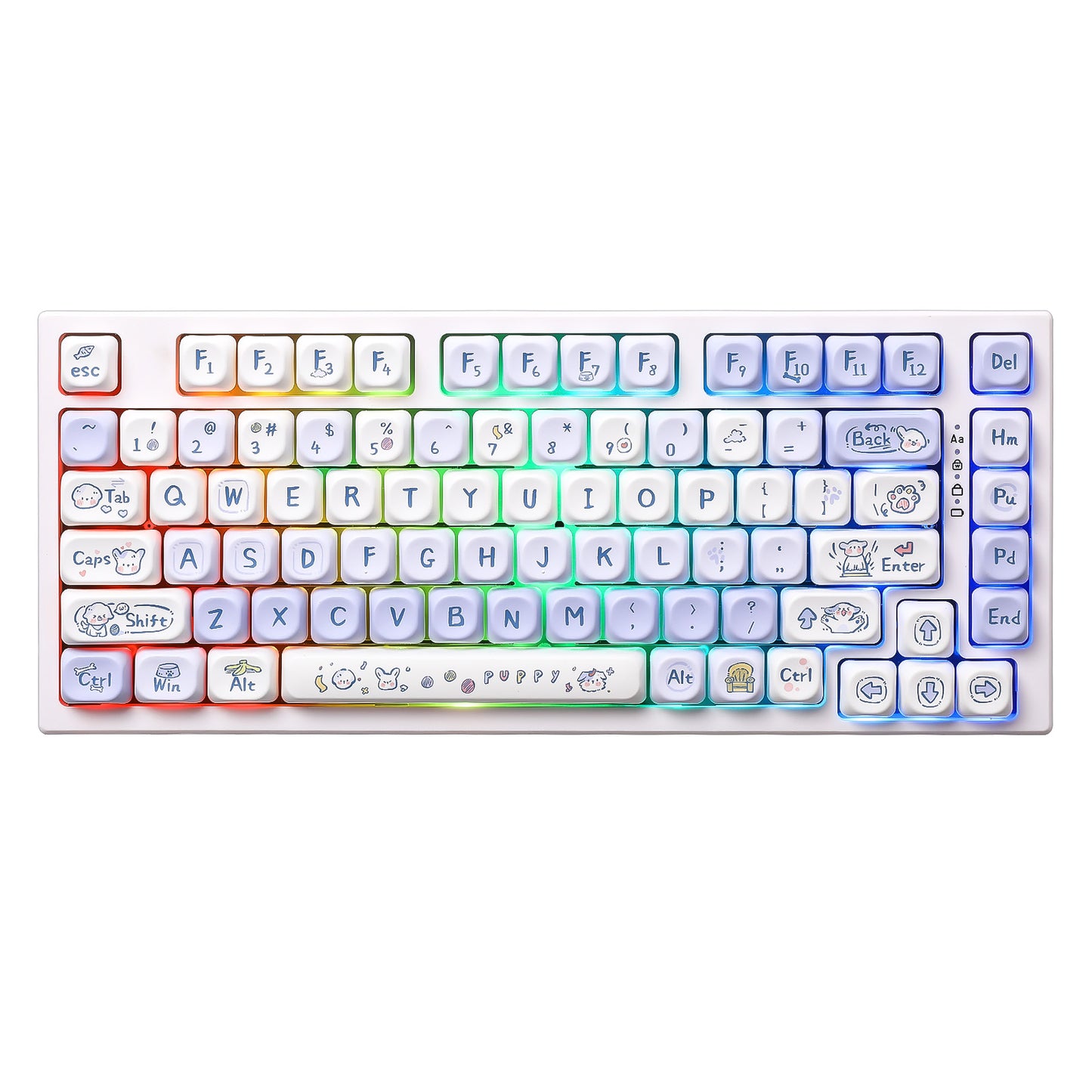 MIKIBY Puppy Love MOA Profile Keycap Set